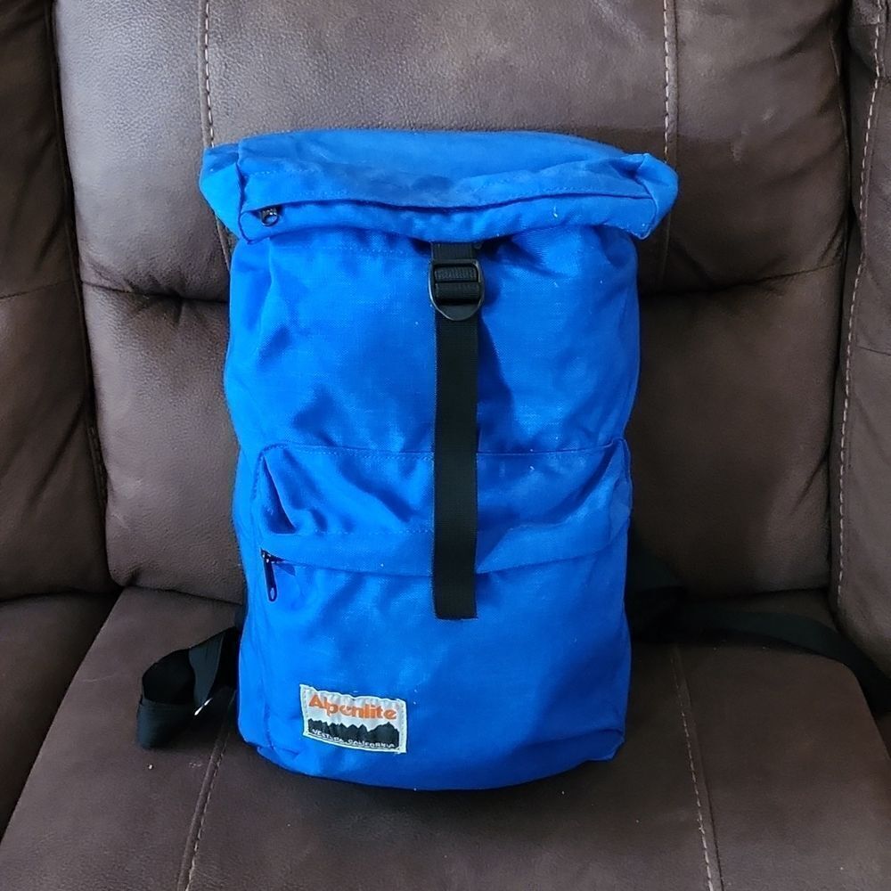 Vintage Alpenlite Backpack Rucksack w/ Waistbelt Ventura, Ca